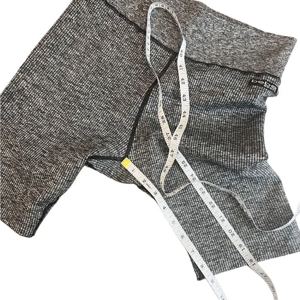 BeBe sport seamless athletic shorts bundle grey coral size medium